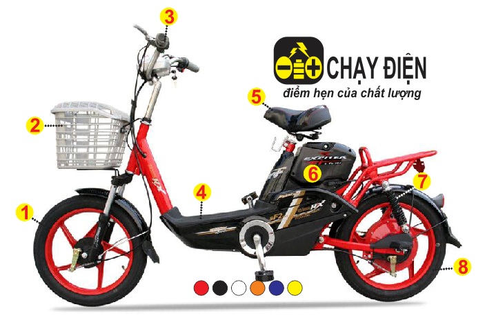 Xe đạp điện Yamaha Icats Hx F2 đẹp nhất